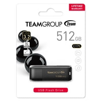 Team C175 512GB USB 3.2 Black USB Flash Drive Team C175 512GB USB 3.2 Black USB Flash Drive